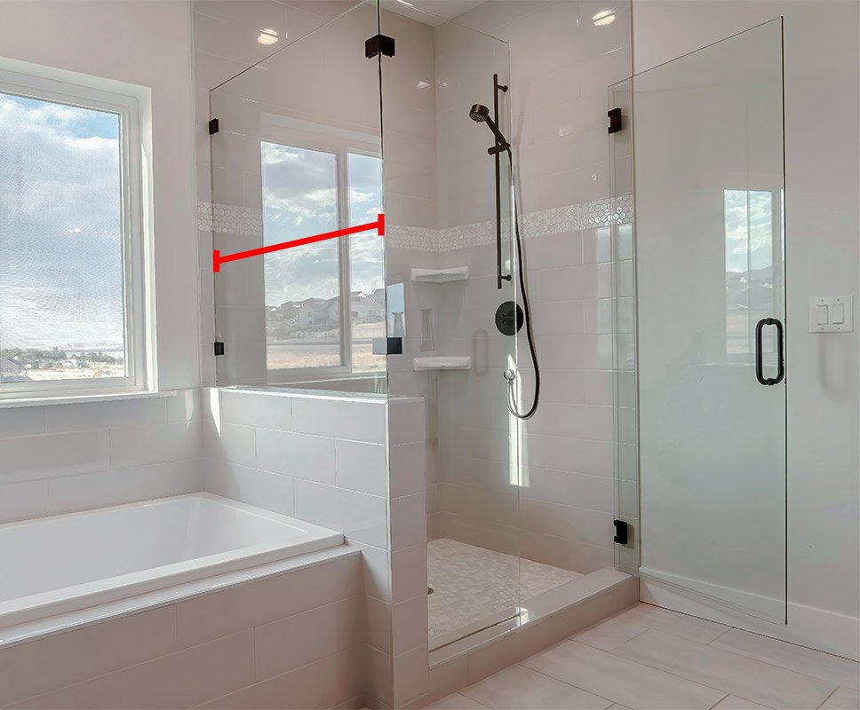 DEPTH - Shower Door Depth