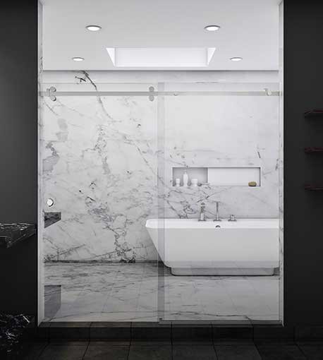 SLIDING SHOWER DOOR - CELESTIAL CELESTIAL SLIDING DOOR